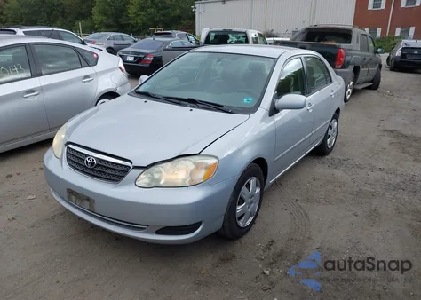 2007 Toyota Corolla Le z USA, uszkodzony, nr VIN 2T1BR30E07C839061